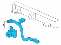 OEM Honda SUB-WIRE Diagram - 34271-T22-A00