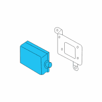 OEM 2015 Hyundai Equus Unit Assembly-Smart Cruise Control Diagram - 96410-3N100