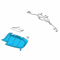 OEM Ford Tail Lamp Assembly Diagram - FR3Z-13404-B