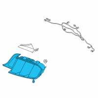 OEM 2018 Ford Mustang Tail Lamp Assembly Diagram - FR3Z-13405-B