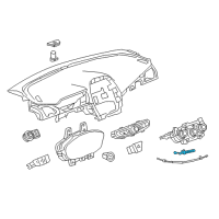 OEM 2019 Chevrolet Spark Control Cable Diagram - 95388255