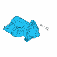 OEM 2019 Hyundai Elantra Starter Assembly Diagram - 36100-03853