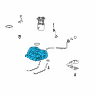 OEM 2010 Chevrolet Impala Fuel Tank Diagram - 22878267