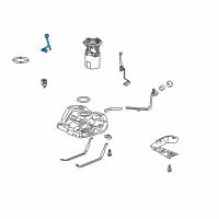 OEM 2007 Chevrolet Impala Harness Asm-Fuel Tank Fuel Pump Module Wiring Diagram - 10369313