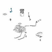 OEM 2005 Pontiac Grand Prix Harness Asm-Fuel Tank Fuel Pump Module Wiring Diagram - 10369313