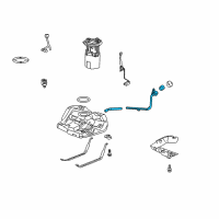 OEM 2015 Chevrolet Impala Limited Filler Pipe Diagram - 25839758