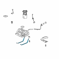 OEM 2006 Chevrolet Impala Strap Diagram - 15211431