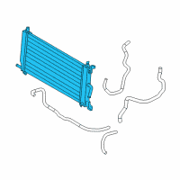 OEM Toyota Highlander Inverter Cooler Diagram - G9010-48030