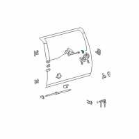 OEM Toyota Camry Courtesy Switch Diagram - 84231-60070