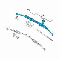 OEM 2009 Kia Sedona Gear & Linkage Assembly Diagram - 577004D400
