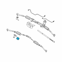 OEM 2014 Kia Sedona Rubber-Gear Housing Diagram - 577894D000