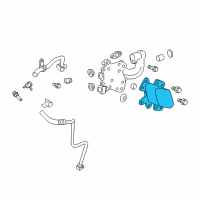 OEM Cadillac Cooler Diagram - 12607900