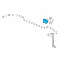 OEM Acura RDX Bush, Rear Stabilizer Holder Diagram - 52315-SZP-A01