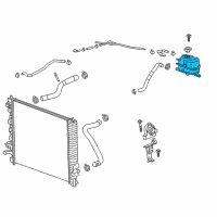 OEM 2020 Buick Enclave Reservoir Diagram - 84403735