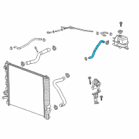 OEM Buick Enclave Outlet Hose Diagram - 84819082