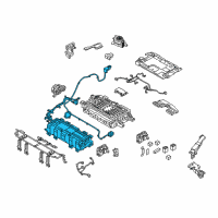 OEM 2021 Kia Niro Battery Wiring Assembly Diagram - 91855G5010