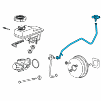 OEM 2022 Cadillac XT5 Booster Check Valve Diagram - 84265637