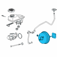 OEM 2018 Buick Enclave Power Booster Diagram - 84730945