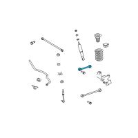 OEM 2007 Toyota FJ Cruiser Upper Control Arm Diagram - 48710-35050