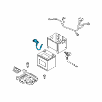 OEM Kia Forte Wiring Assembly-Transmission GROUD Diagram - 918601M110