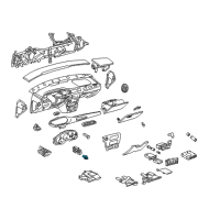 OEM 2005 Chevrolet Classic Cylinder & Keys Diagram - 25832354