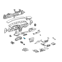 OEM Chevrolet Classic Hazard Switch Diagram - 10359580