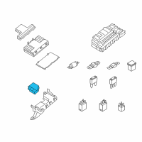 OEM Ford Edge Main Fuse Diagram - DU5Z-14526-AA