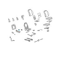 OEM Chevrolet Malibu Seat Heat Switch Diagram - 20899500