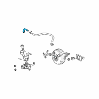 OEM 2004 Toyota Highlander Hose Diagram - 44773-48130