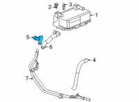 OEM Chevrolet Outlet Hose Diagram - 84369147