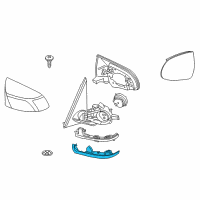 OEM 2016 BMW X6 Lower Housing Section, Left Diagram - 51-16-7-327-897