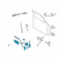 OEM 2009 Ford Ranger Control Assembly Diagram - 9L5Z-10219A65-AA