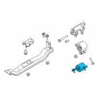 OEM 2011 Ford F-350 Super Duty Mount Diagram - BC3Z-6038-A