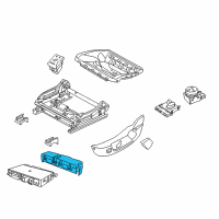 OEM 2020 Chrysler 300 Module-Heated Seat Diagram - 68309713AA