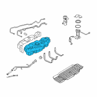 OEM Ford Expedition Fuel Tank Diagram - 7L1Z-9B210-A