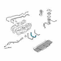 OEM 2013 Ford Expedition Support Strap Diagram - DL1Z-9092-B