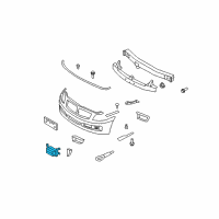 OEM Infiniti G37 Distance Sensor Assembly Diagram - 28437-1NC0A