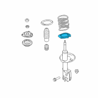 OEM Kia Sportage Pad-Front Spring Lower Diagram - 546332M000