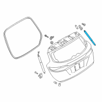 OEM 2018 Lincoln MKC Lift Cylinder Diagram - EJ7Z-78406A10-B