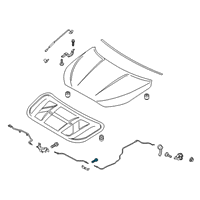 OEM Hyundai Ioniq Screw Diagram - 86594-A5000