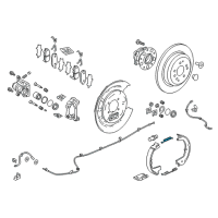 OEM Honda Ridgeline Spring B, Brake Diagram - 43367-TZ5-A01