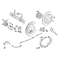 OEM 2017 Honda Ridgeline Spring A, Brake Diagram - 43172-TZ5-A01