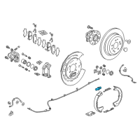 Genuine Chevrolet Parking Brake Hardware Kit diagram