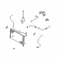 OEM Kia Sedona Clamp Diagram - K9WNCB3700B