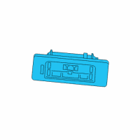 OEM 2009 BMW 128i Number-Plate Light Led Diagram - 63-26-7-193-293
