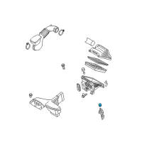 OEM 2015 Kia Cadenza INSULATOR-Air CLEANE Diagram - 281603V100