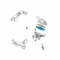 OEM 2015 Kia Optima Air Cleaner Filter Diagram - 281132P100