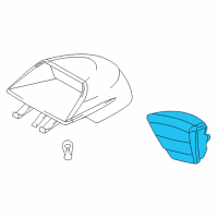 OEM 2003 Hyundai Elantra Lamp Assembly-High Mounted Stop Diagram - 92720-2D000