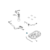 OEM 2012 Kia Sedona Valve-None Return Diagram - 0K32A42270