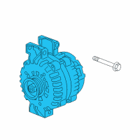 OEM Hummer H3 Alternator Diagram - 15826975